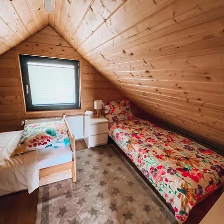 Luksusowe Caloroczne Domki Z Widokiem Janowiec Exteriér fotografie